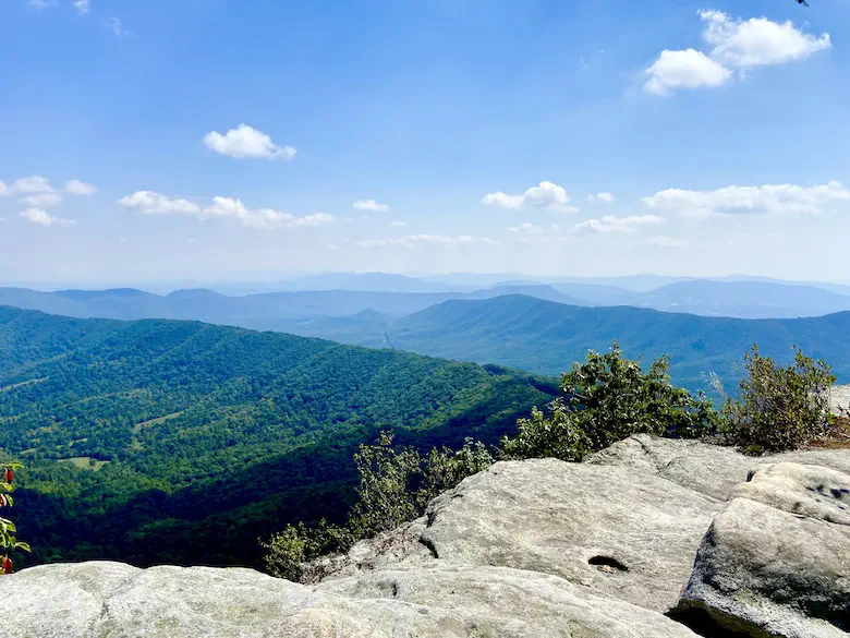 View of Blue Ridge Mountains